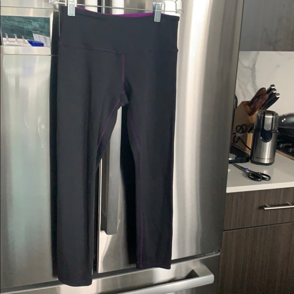 Lululemon Wunder Under Crops (Reversible)